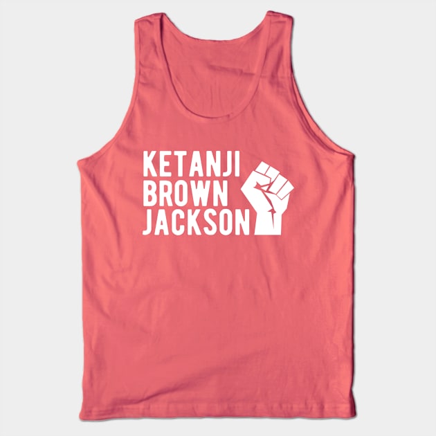 Ketanji Brown Jackson - First Black Woman Supreme Court Justice Tank Top by blueduckstuff